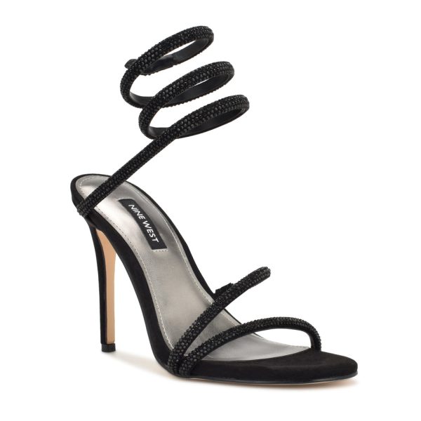 Maskil Ankle Wrap Heeled Sandals - Image 2