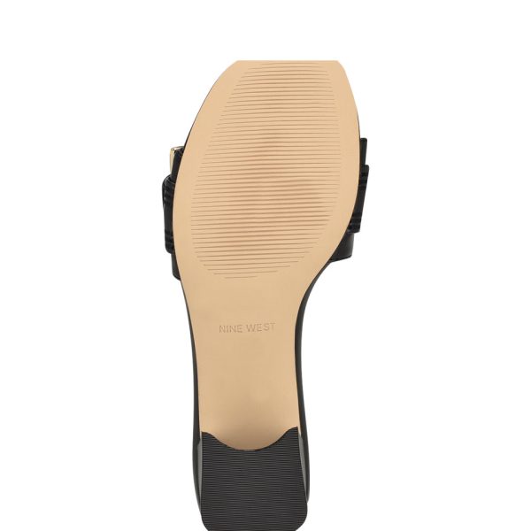 Garta Buckle Slide Sandals - Image 5