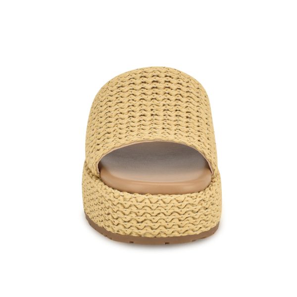Keziah Flatform Slide Sandals - Image 3