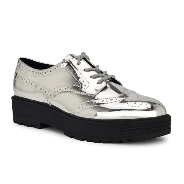 Resttin Lug Sole Oxford Loafers - Image 2