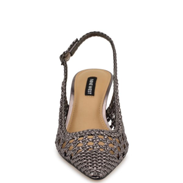 Madalene Woven Slingbacks - Image 3